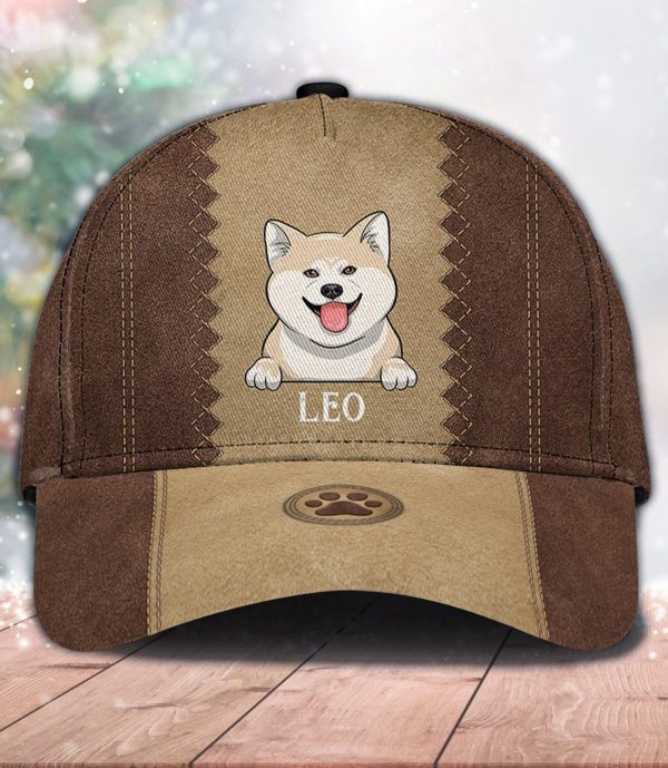 Dog Personalized Classic Cap, Personalized Gift for Dog Lovers, Dog Dad, Dog Mom - CP076PS02 Online - Image 2
