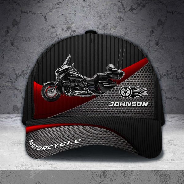 Motorcycle Carbon Personalized Cap, Personalized Gift for Motorcycle Lovers, Motorcycle Riders - CP175PS08 Online Sale - Image 2