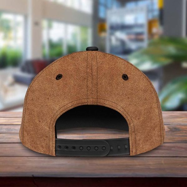 Dog Brown Curves And Paw Personalized Classic Cap, Personalized Gift for Dog Lovers, Dog Dad, Dog Mom - CP035PS07 Online Sale - Image 4